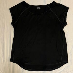Zella Black Short Sleeve Tee